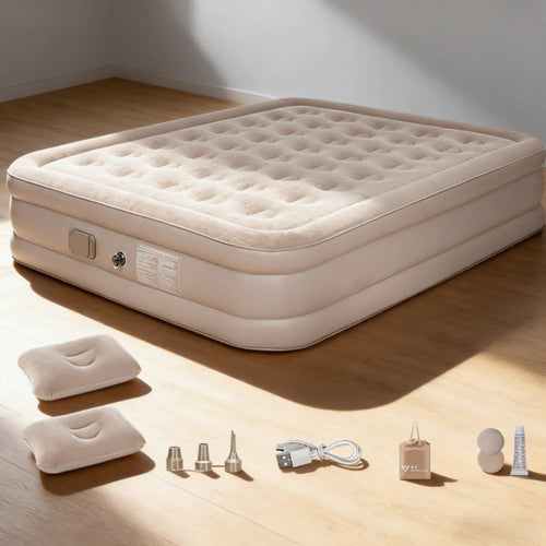 Colchão Inflável Auto-Inflável: Prático, Confortável e Fácil de Usar - 1 ANO DE GARANTIA